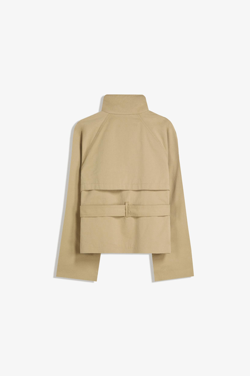 Coralia High-Neck Trenchcoat